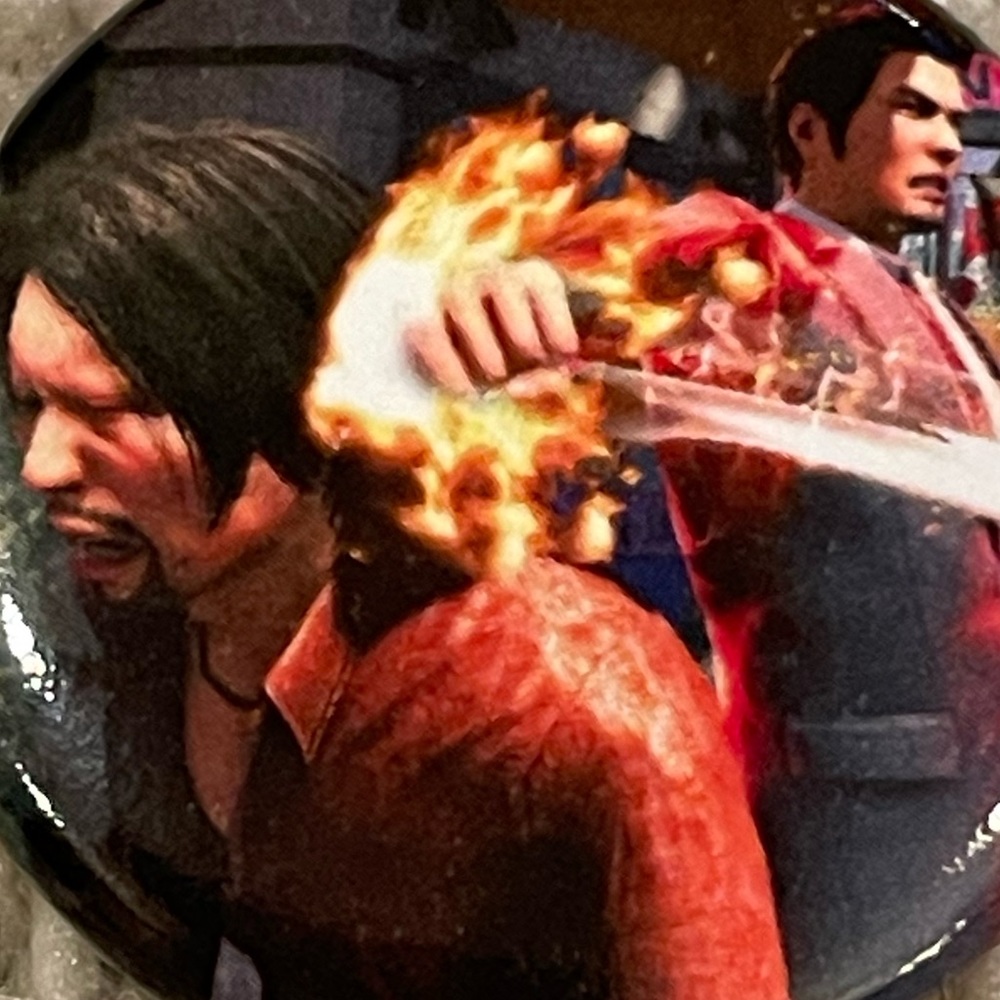 pax west 2023 sega yakuza like a dragon gaiden the man who erased his name pin